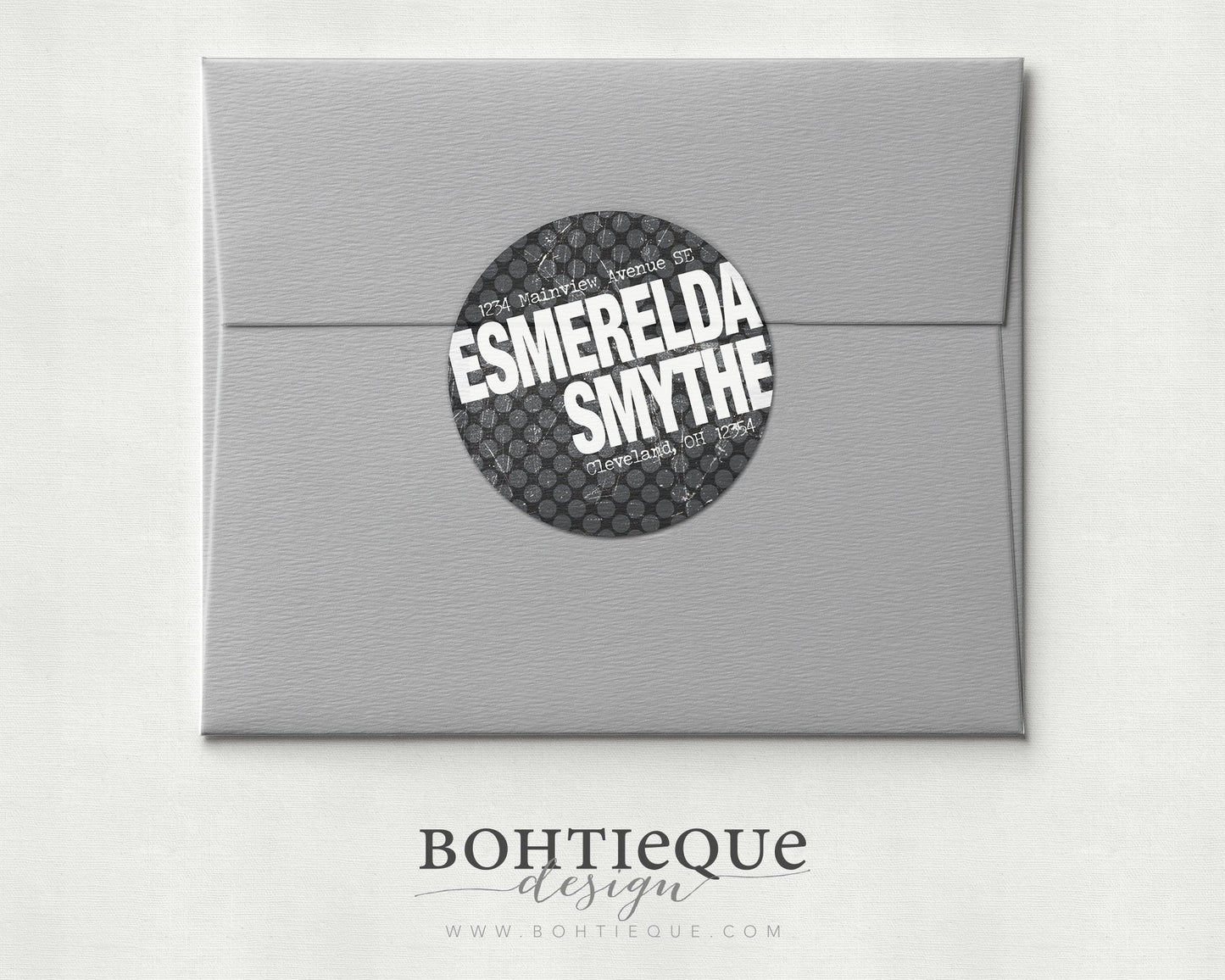 Punk Esmerelda Return Address Labels