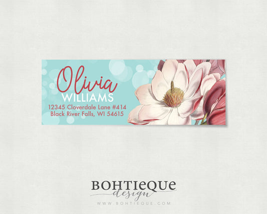 Olivia Return Address Labels