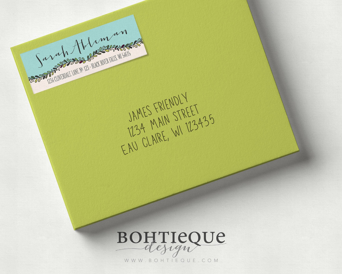 Sarah Vine Return Address Labels