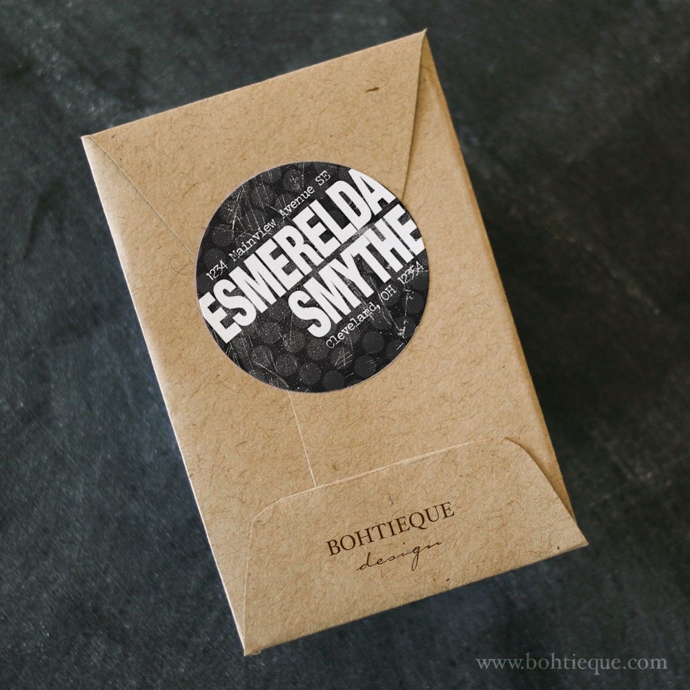 Punk Esmerelda Return Address Labels